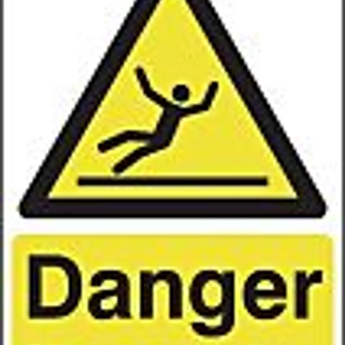 General Hazard Hazard Warning Sign (English)