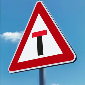 No Through Road Sign Board