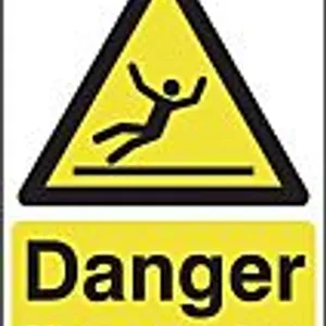 General Hazard Hazard Warning Sign (English)